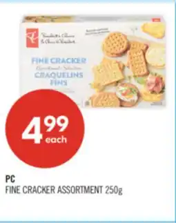 Shoppers Drug Mart PC FINE CRACKER ASSORTMENT offer