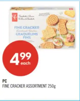 Shoppers Drug Mart PC FINE CRACKER ASSORTMENT offer