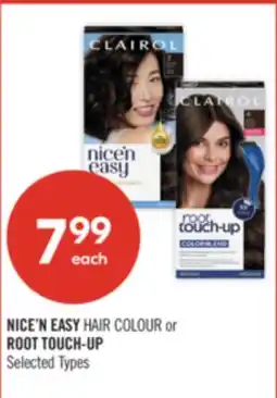 Shoppers Drug Mart NICE'N EASY HAIR COLOUR or ROOT TOUCH-UP offer