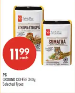 Shoppers Drug Mart PC GROUND COFFEE offer
