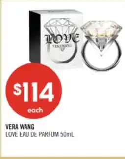 Shoppers Drug Mart VERA WANG LOVE EAU DE PARFUM offer