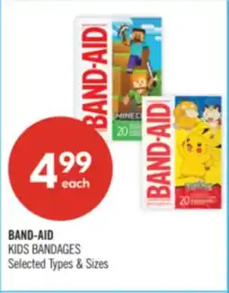 Shoppers Drug Mart BAND-AID KIDS BANDAGES offer