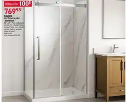 Matério DOUCHE RECTANGULAIRE NORWICH offer