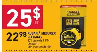 Matério RUBAN À MESURER FATMAX offer