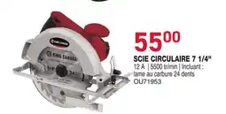 Matério SCIE CIRCULAIRE 7 1/4 offer