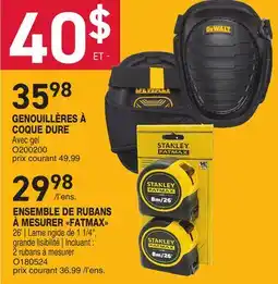 Matério GENOUILLÈRES À COQUE DURE DEWALT offer