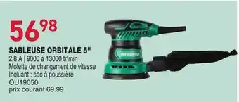 Matério SABLEUSE ORBITALE 5 METABO offer