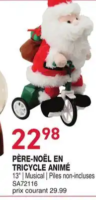 Matério PÈRE-NOËL EN TRICYCLE ANIMÉ offer