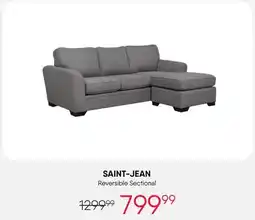 Meubles RD Saint jean - Sectional with Reversible Chaise offer