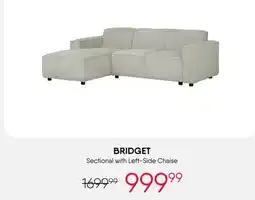 Meubles RD Bridget - Sectional with Left-Side Chaise offer