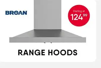 Meubles RD RANGE HOODS offer