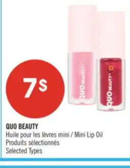 Pharmaprix QUO BEAUTY Mini Lip Oil offer