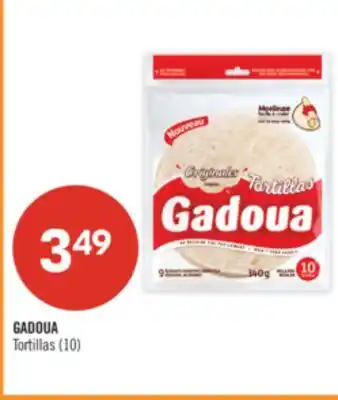 Pharmaprix GADOUA Tortillas offer
