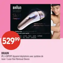 Pharmaprix BRAUN Laser Hair Removal Device offer