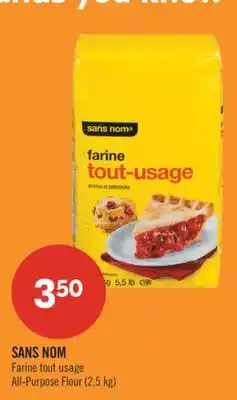 Pharmaprix NO NAME All-Purpose Flour offer