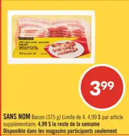 Pharmaprix NO NAME Bacon offer