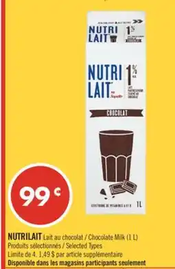 Pharmaprix NUTRILAIT Chocolate Milk offer