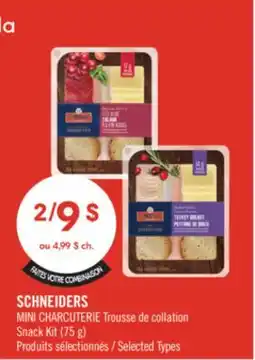 Pharmaprix SCHNEIDERS MINI CHARCUTERIE Snack Kit offer