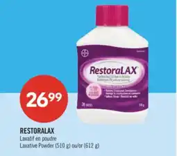 Pharmaprix RESTORALAX Laxative Powder (510 g) or (612 g) offer