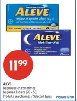 Pharmaprix ALEVE Naproxen Tablets offer