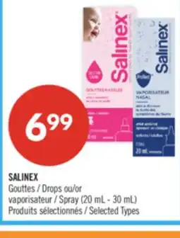 Pharmaprix SALINEX Drops or Spray offer