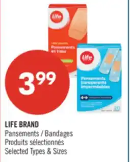 Pharmaprix LIFE BRAND Bandages offer