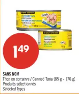 Pharmaprix NO NAME Canned Tuna offer