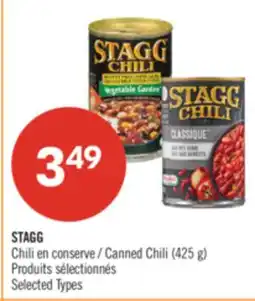 Pharmaprix STAGG Canned Chili offer