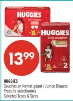 Pharmaprix HUGGIES Jumbo Diapers offer