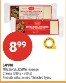 Pharmaprix SAPUTO Cheese offer