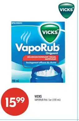 Pharmaprix VICKS VAPORUB Pot Jar offer