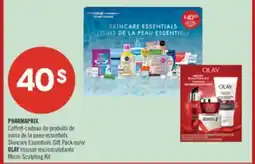 Pharmaprix PHARMAPRIX Skincare Essentials Gift Pack or OLAY Micro-Sculpting Kit offer