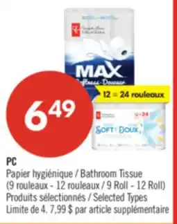 Pharmaprix PC Bathroom Tissue offer
