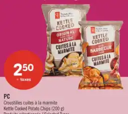 Pharmaprix PC Kettle Cooked Potato Chips offer