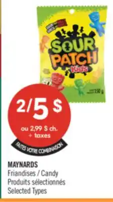 Pharmaprix MAYNARDS Candy offer