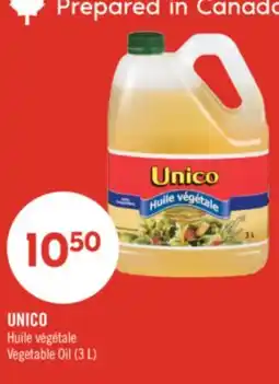 Pharmaprix UNICO Vegetable Oil offer