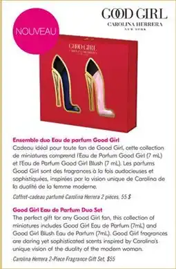 Pharmaprix Carolina Herrera 2-Piece Fragrance Gift Set offer