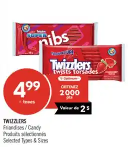 Pharmaprix TWIZZLERS Candy Products offer