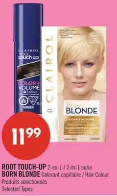 Pharmaprix ROOT TOUCH-UP 2-In-1 or BORN BLONDE Hair Colour Produits sélectionnés offer