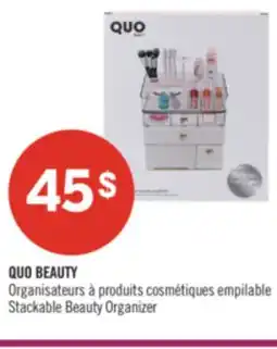 Pharmaprix QUO BEAUTY Stackable Beauty Organizer offer