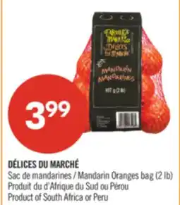 Pharmaprix DÉLICES DU MARCHÉ Mandarin Oranges bag offer