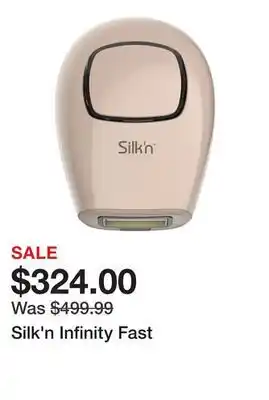 TSC Stores Silk'n Infinity Fast offer