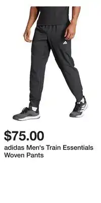 Sport Chek adidas Men's Train Essentials Woven Pants offer