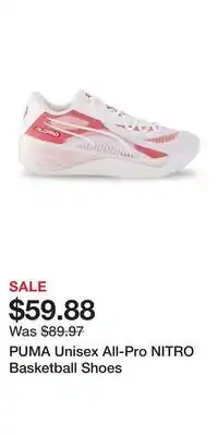 Sport Chek PUMA Unisex All-Pro NITRO Basketball Shoes offer
