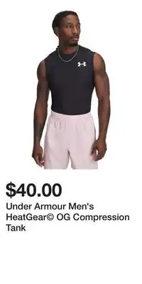 Sport Chek Under Armour Men's HeatGear OG Compression Tank offer