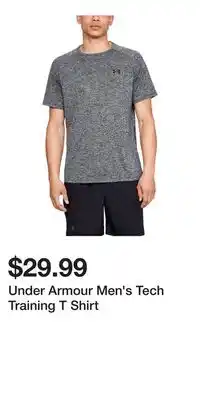 Sport Chek Under Armour Men's Tech Training T Shirt offer