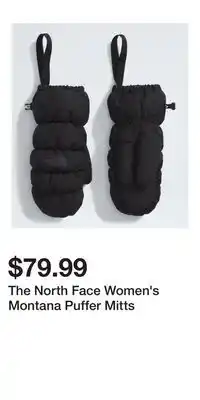 Sport Chek The North Face Women's Montana Puffer Mitts offer