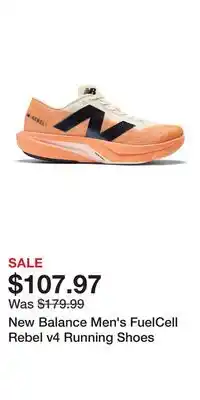 Sport Chek New Balance Men's FuelCell Rebel v4 Running Shoes offer