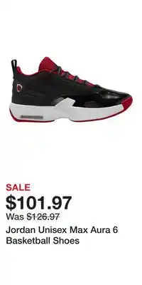 Sport Chek Jordan Unisex Max Aura 6 Basketball Shoes offer