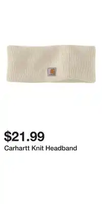 Mark's Carhartt Knit Headband offer